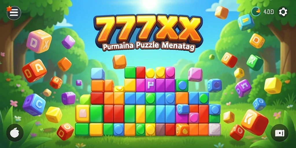 Tampilan gameplay seru dari game Puzzle 777ZX.