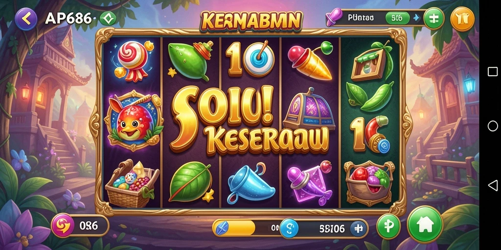 Screenshot AP686 menampilkan gameplay Slot yang menarik dan interaktif.