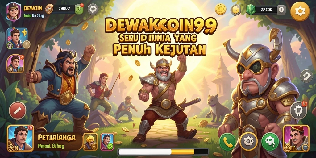 Screenshot gameplay DEWAKOIN99 yang penuh aksi petualangan.