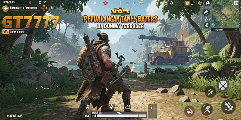 Tampilan gameplay Open World yang memukau dalam GT777.