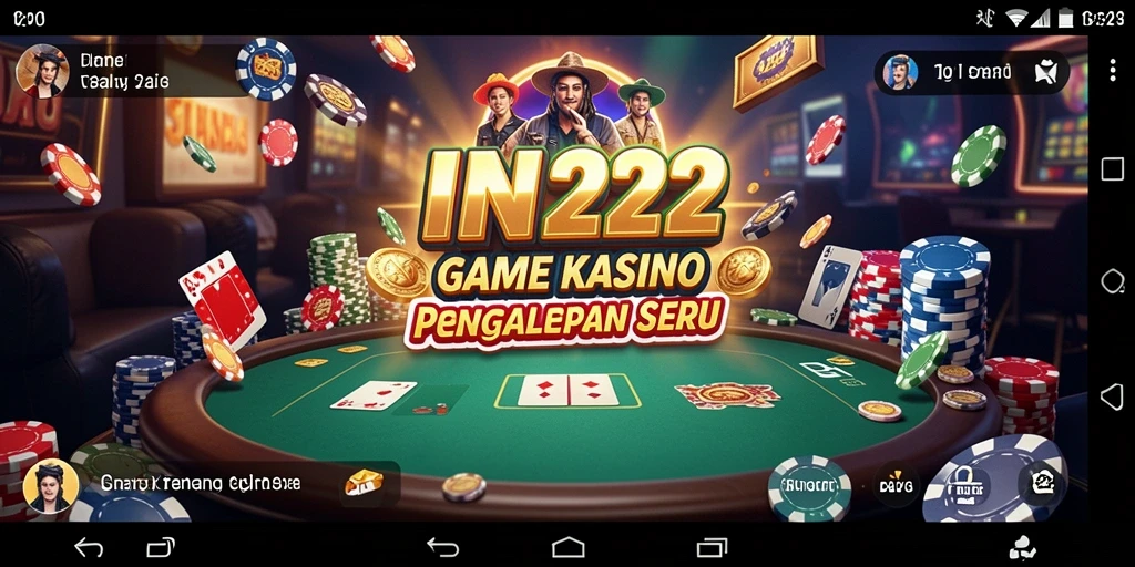 Tangkapan layar dari gameplay seru IN22 yang mengasyikkan.