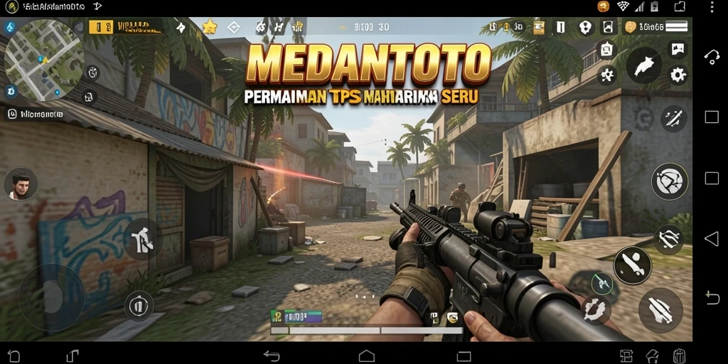 Screenshot dari gameplay seru dalam MEDANTOTO.