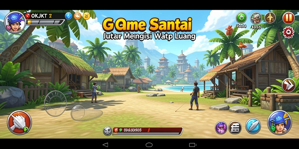 Tampilan menarik gameplay OKJKT yang menghibur.