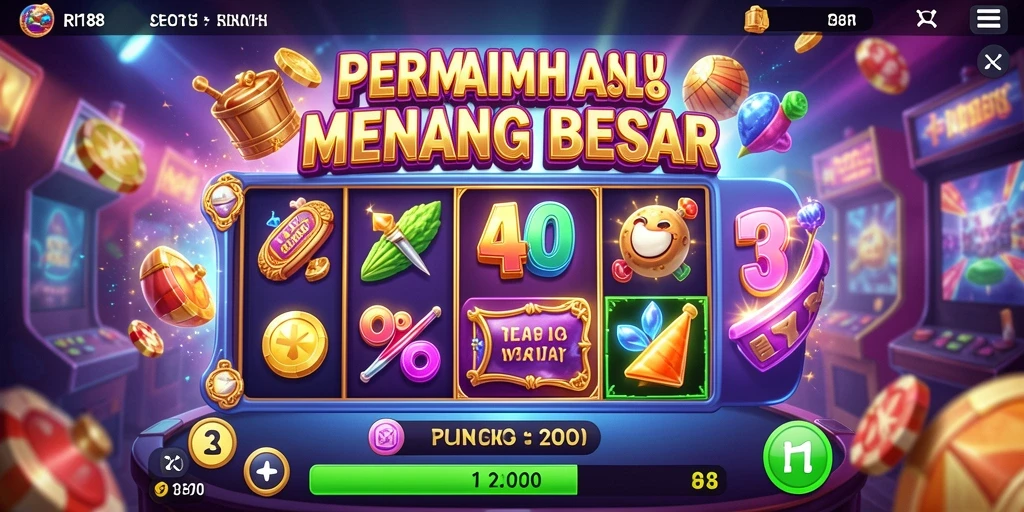 Tampilan gameplay Slot yang menarik dengan efek visual yang cantik.