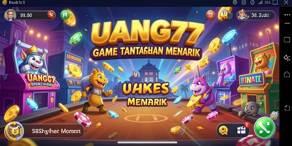 Gameplay seru UANG77 dengan tantangan yang mendebarkan.